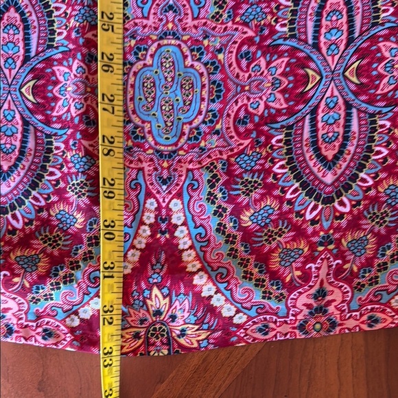 Fire Los Angeles Red and Pink Sheath Cocktail Dress - Picture 12 of 12